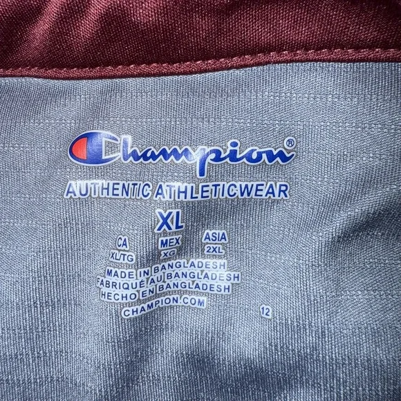 Texas A&M Aggies Shirt Mens XL Gray NCAA College Football Short Sleeve Champion - Picture 5 of 7